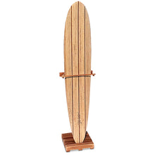 Load image into Gallery viewer, HAND CARVED LONG BOARD  W STAND