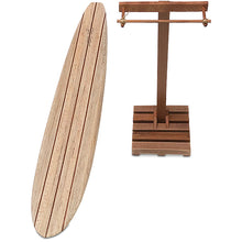 Load image into Gallery viewer, HAND CARVED LONG BOARD  W STAND